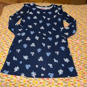 Epic Threads Toddler Girls Size 2T Navy Floral Dress